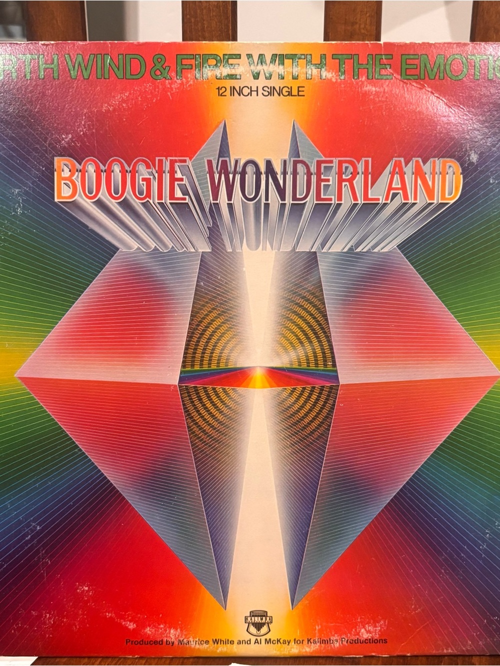 EARTH WIND & FIRE Boogie Wonderland vinyl single